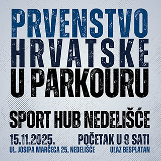 Spektakl u Nedelišću: Prvenstvo Hrvatske u parkouru ove subote!
